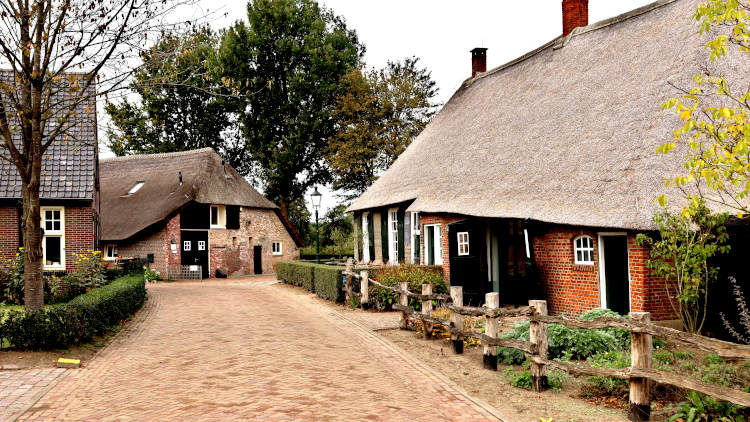 Het hegucht Giersbergen, startpunt van de trage tocht wandeling