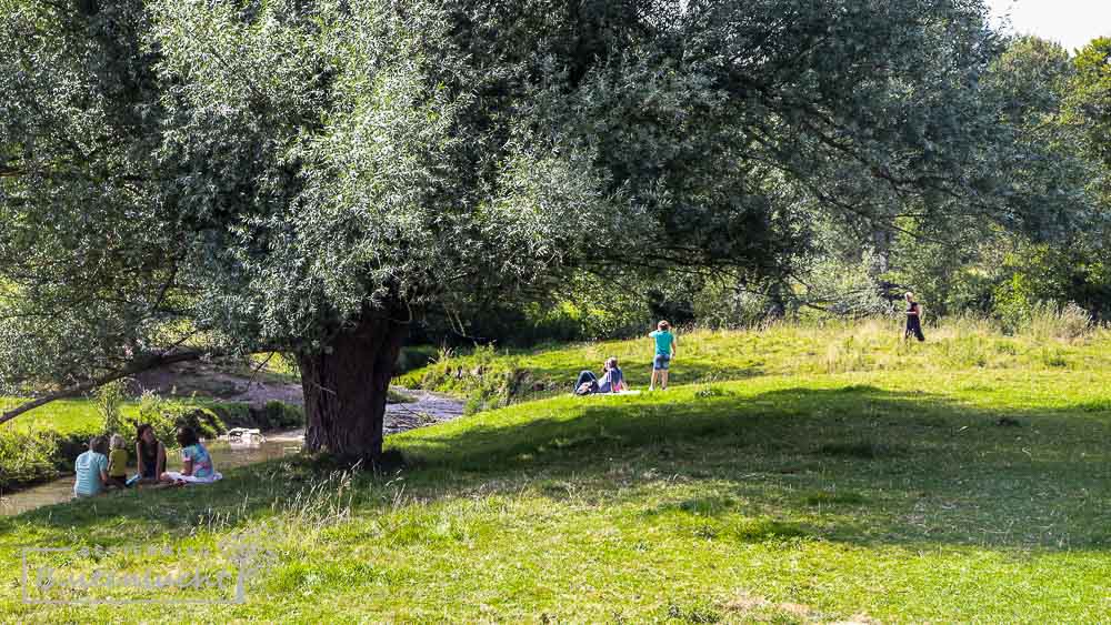 Picknicken langs de Gulp bij Slenaken