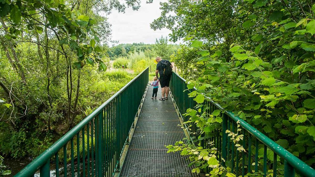 Wandelen net over de grens bij Plombières