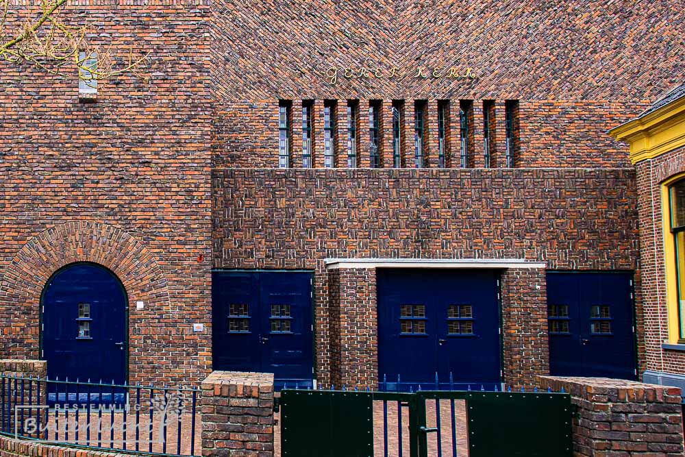 voorkant van de Gereformeerde kerk in Appingedam