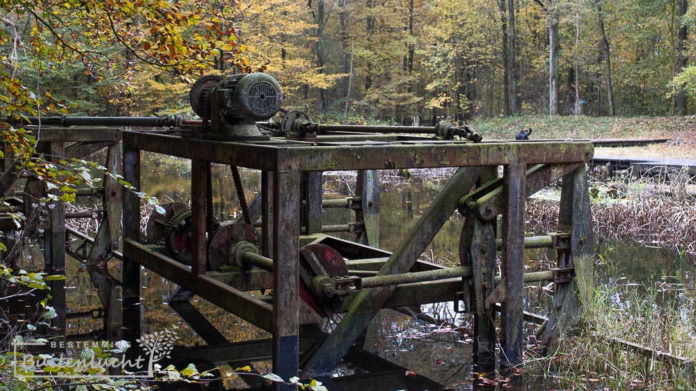 De haven van Libië in het Waterloopbos