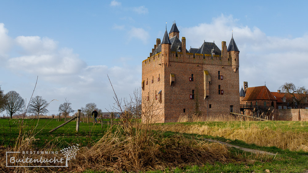 Kasteel doornenburg tijdens de Trage Tocht