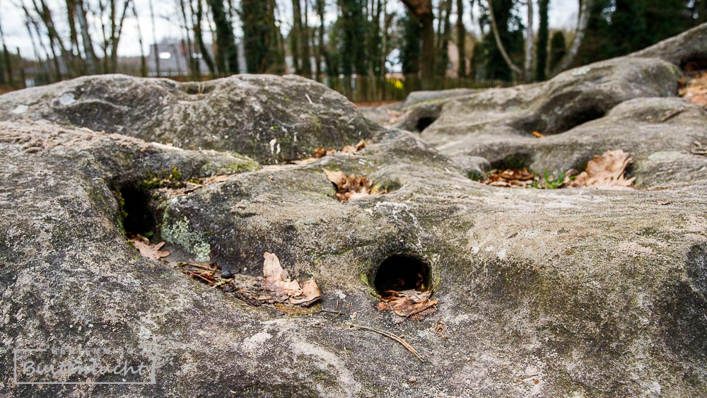 grillig uiterlijk en uithollingen