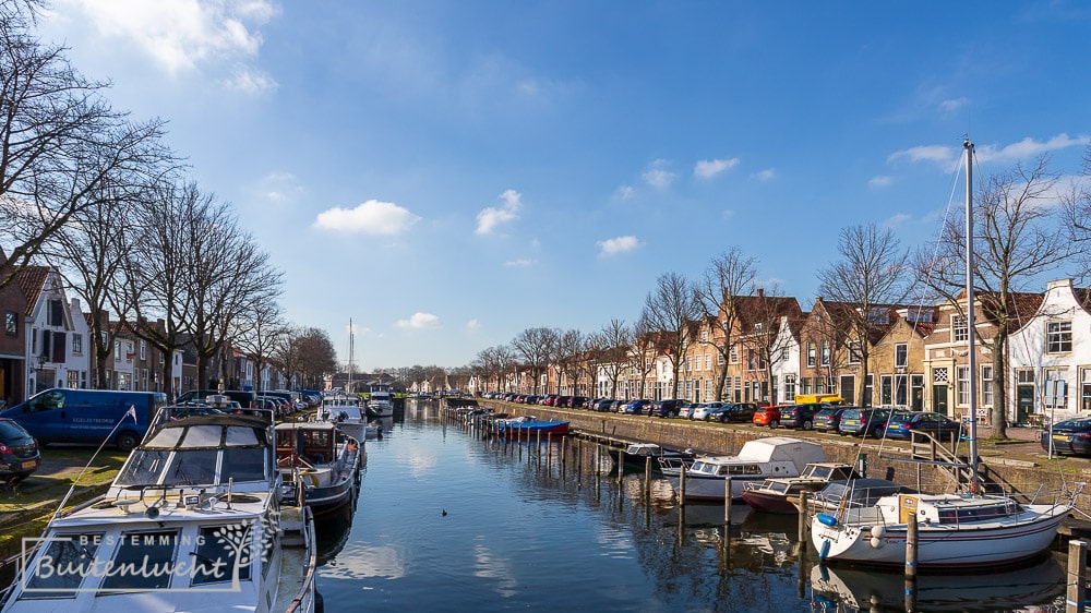 Het stadje Den Briel of Brielle, die het NederRandpad ook aandoet