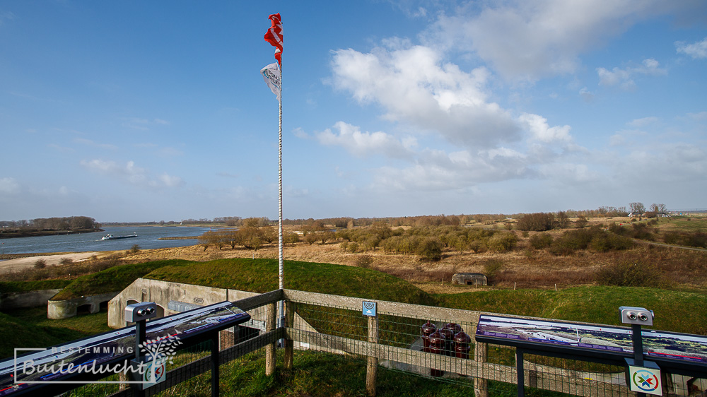 UItzicht vanaf fort Pannerden