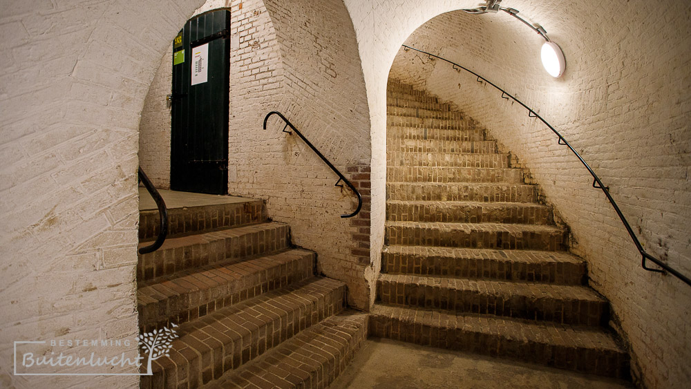 Trappen in Fort Pannerden