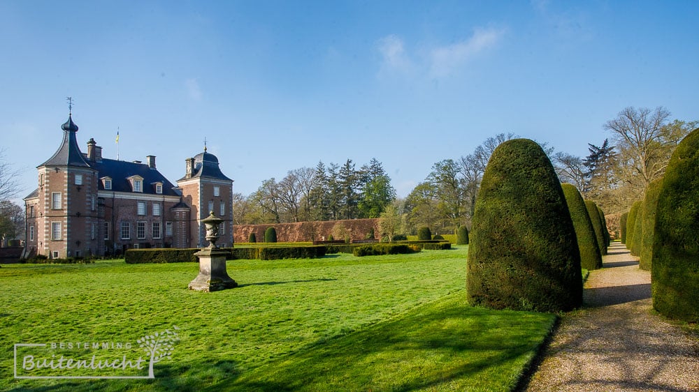 Kasteel Weldam aan de achterkant