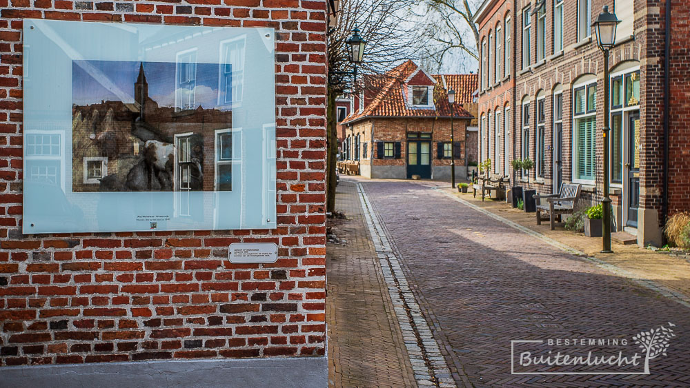 Schilderijen van Mondriaan in het straatbeeld van Winterswijk