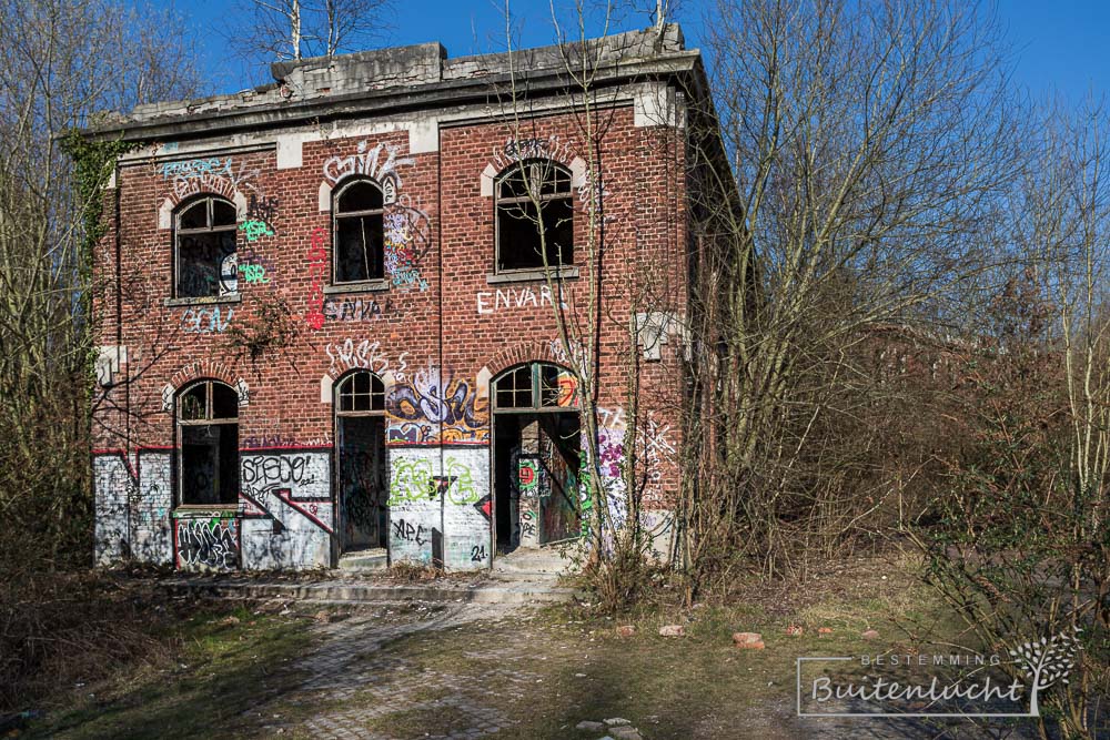 bij entree van fort de la chartreuse