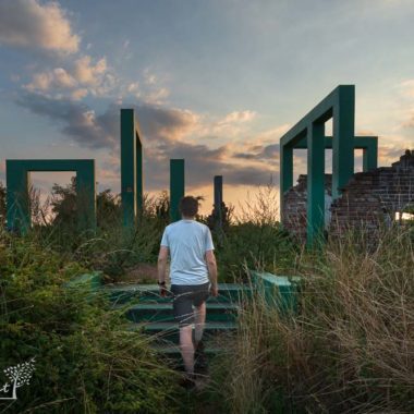 Observatorium, kuns rond ruïne in Deventer