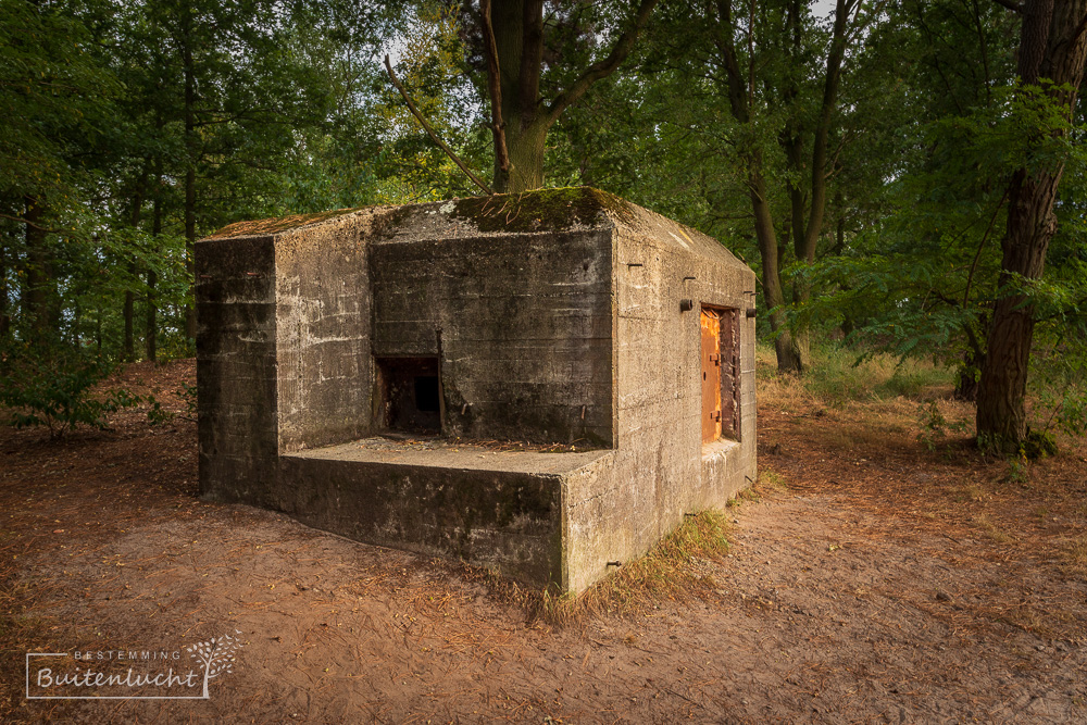 Kazemat in Vesting De Vossenberg in de Peel