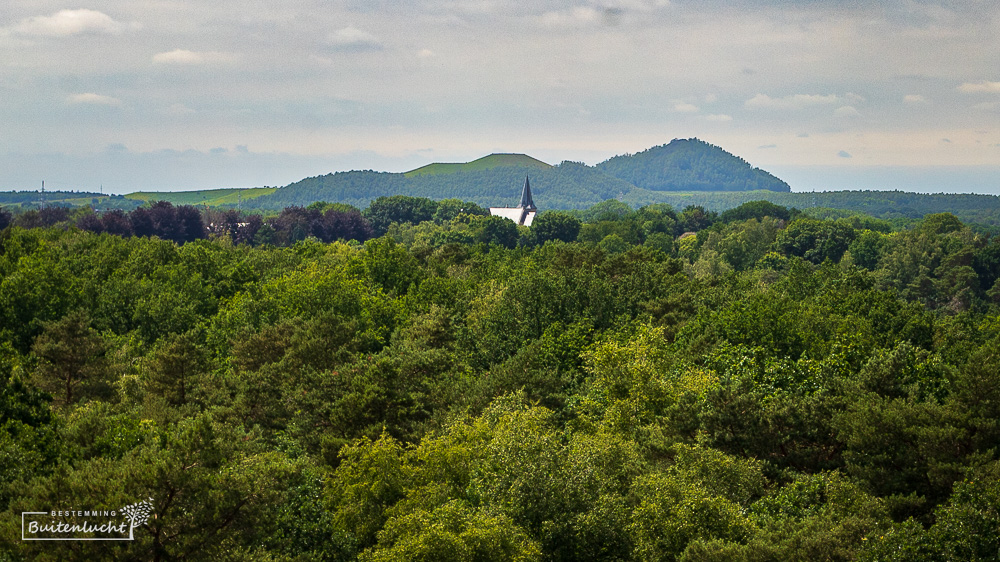 Mijnterrils, gezien vanuit uitkijktoren in As