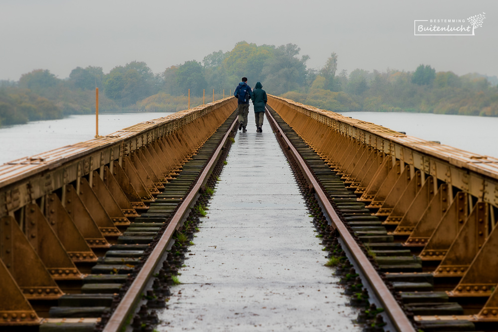 Wandelen over de Moerputtenbrug